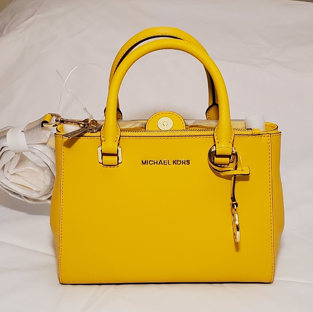 Yellow Michael Kors Bag